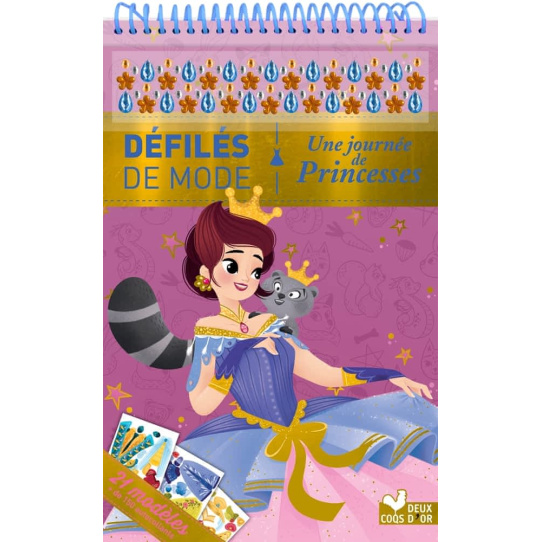 Une journée de princesses - 21 modèles + 200 autocollants