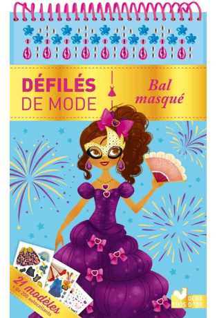 Bal masqué - 21 modèles + 200 autocollants