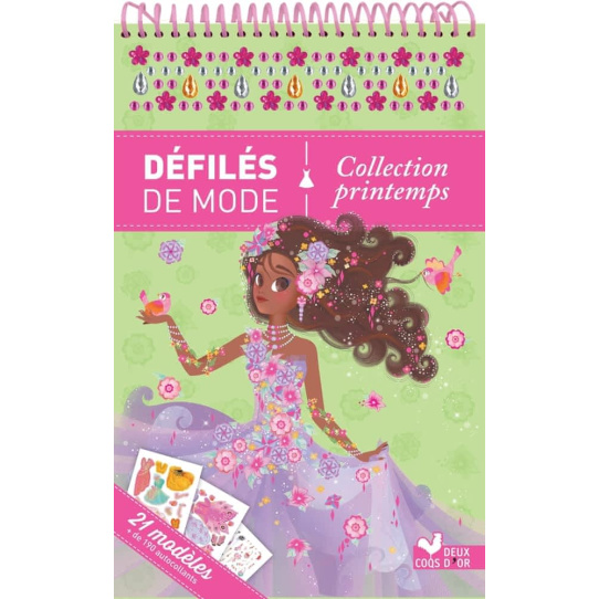 Collection printemps - 21 modèles + 190 autocollants