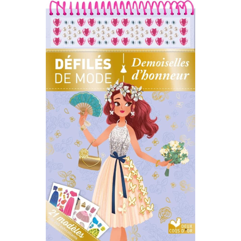 Demoiselles d'honneur - 21 modèles + 240 autocollants Demoiselles d'honneur - 21 modèles + 240 autocollants