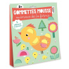 Gommettes mousse animaux de la ferme