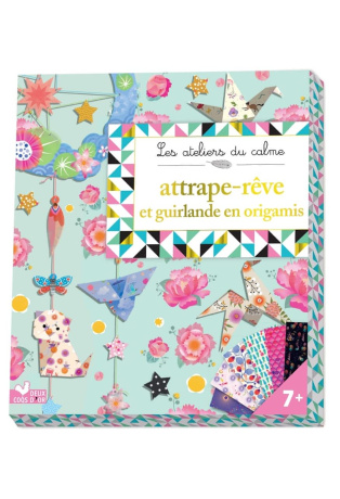 Attrape-rêve et guirlande en origamis