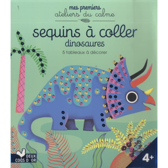 Sequins à coller Dinosaures