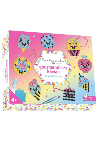 Gourmandises kawaii en perles à eau