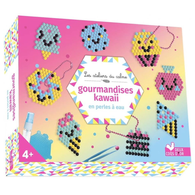 Gourmandises kawaii en perles à eau