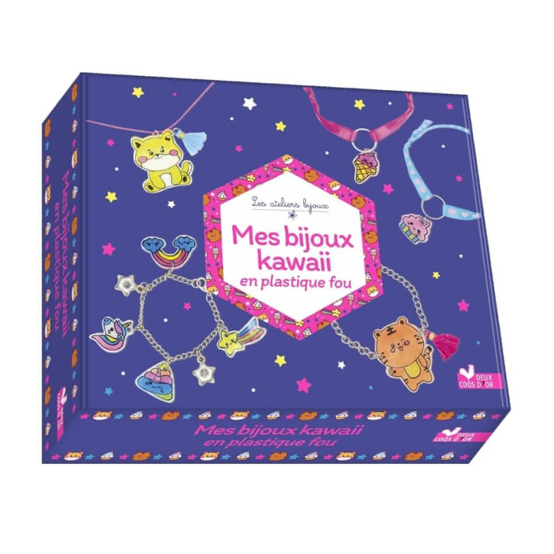 Mes bijoux kawaii en plastique fou