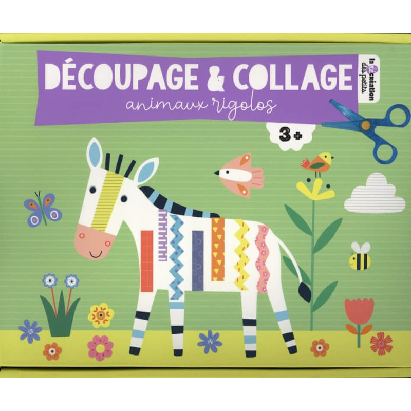 Découpage et collage : Animaux rigolos