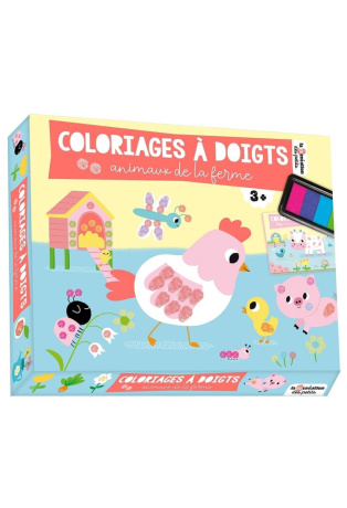 Coloriages à doigts Animaux de la ferme