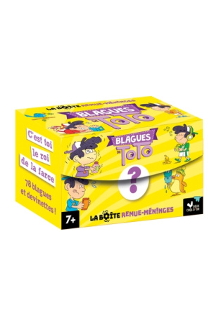 Boîte remue-méninges - Blagues de Toto