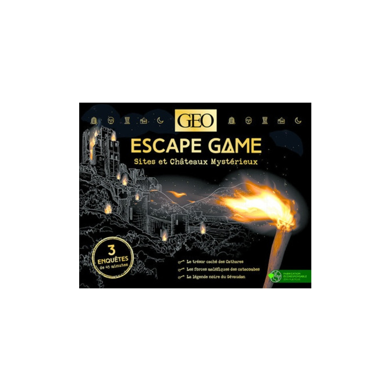 Escape game - Sites et châteaux mystérieux