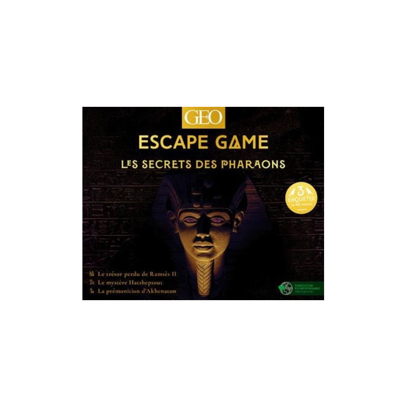 Escape game - Les secrets des pharaons Escape game - Les secrets des pharaons