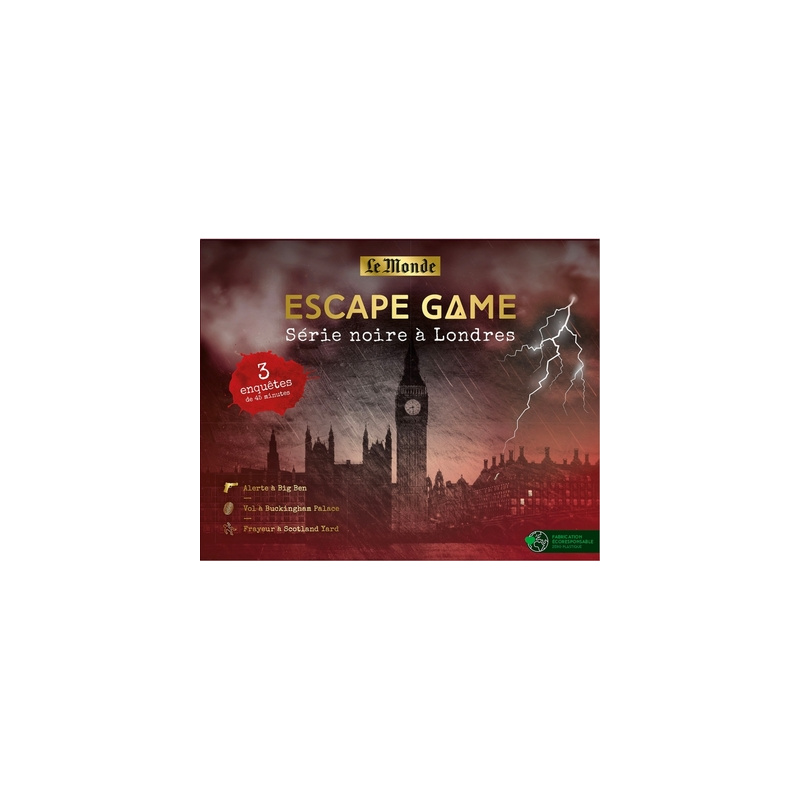 Escape Game - Série noire à Londres Escape Game - Série noire à Londres