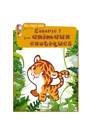 Colorie les animaux exotiques