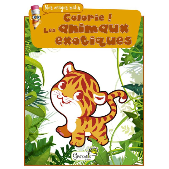 Colorie les animaux exotiques
