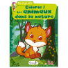 Colorie les animaux dans la nature