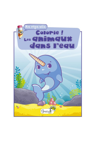 Colorie les animaux dans l'eau