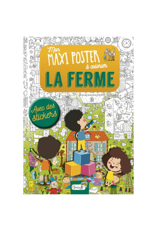 La Ferme - Avec un grand poster et des stickers