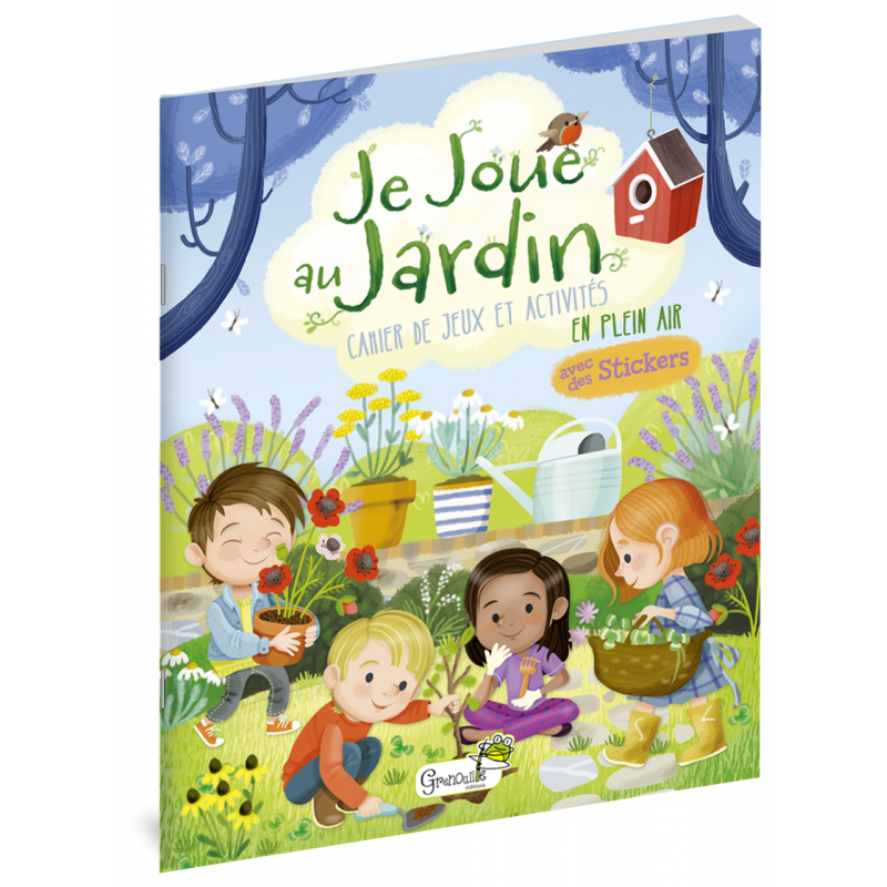 Je joue au jardin