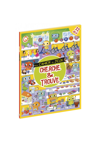 Cherche et trouve : Mon cahier de jeux