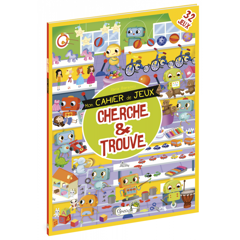 Cherche et trouve : Mon cahier de jeux