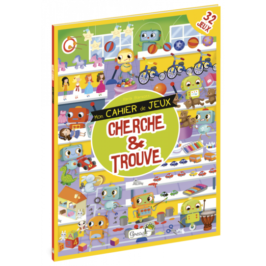 Cherche et trouve : Mon cahier de jeux