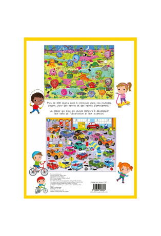 Cherche et trouve : Mon cahier de jeux