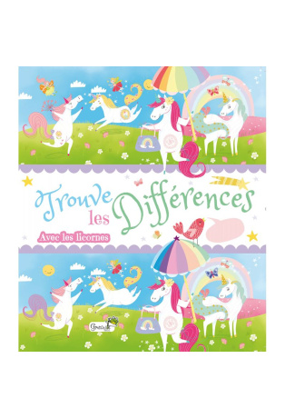 Trouve les différences avec les licornes
