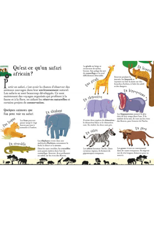 Le safari des animaux