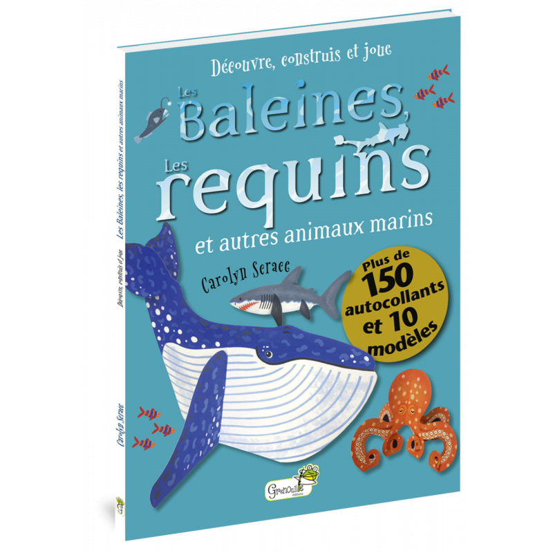 Les baleines, les requins et autres animaux marins