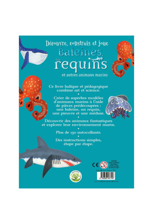 Les baleines, les requins et autres animaux marins