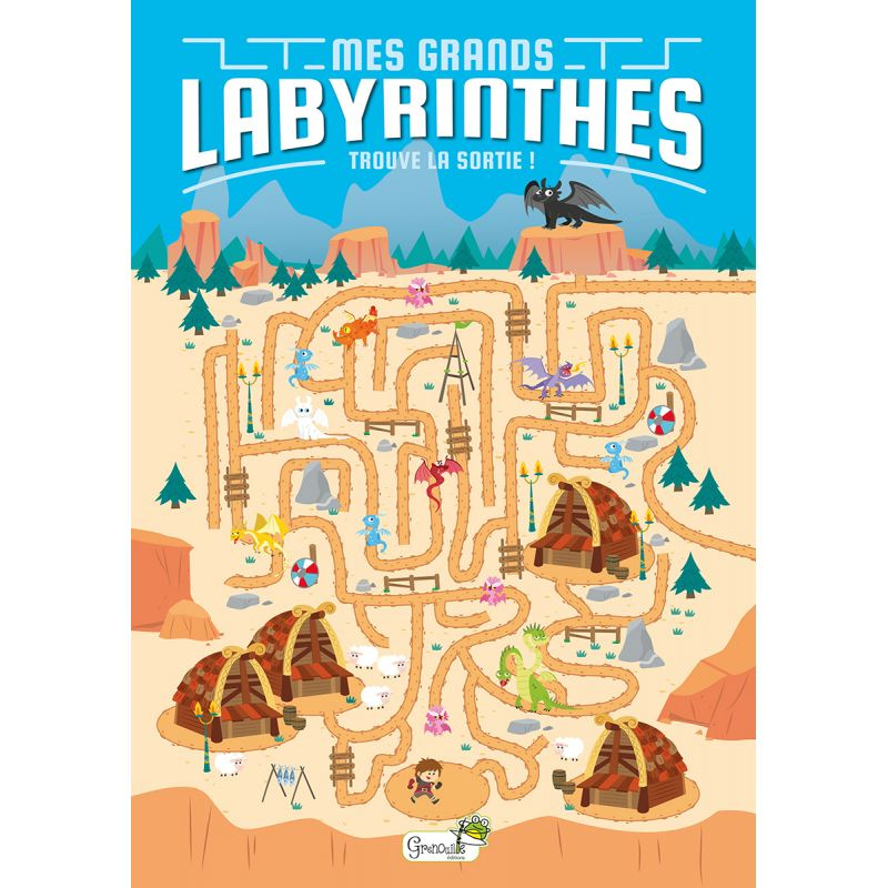 Mes grands labyrinthes - Trouve la sortie !
