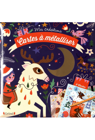 Cartes à métalliser Noël
