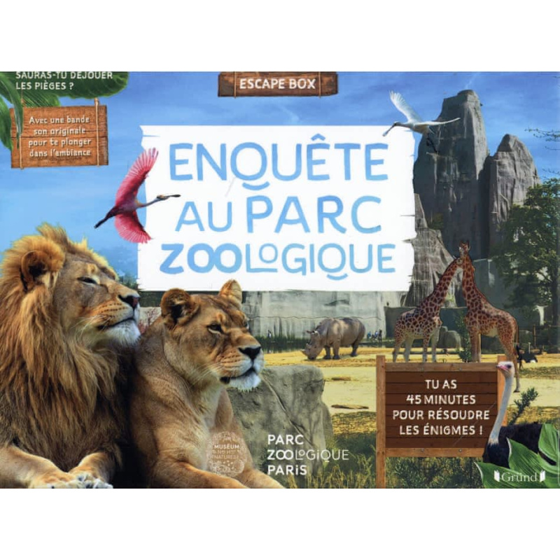 Enquête au parc zoologique Enquête au parc zoologique