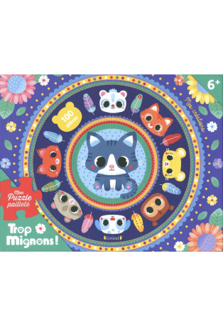 Trop mignons ! Mon puzzle pailleté