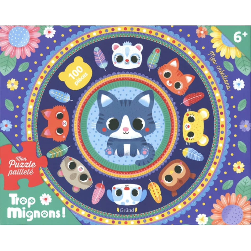 Trop mignons ! Mon puzzle pailleté