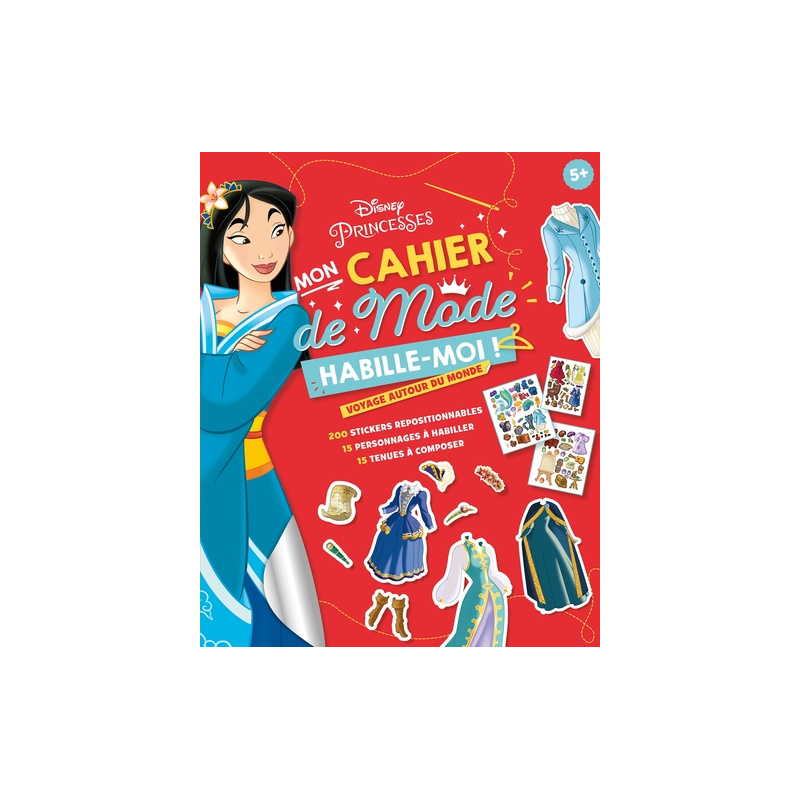 DISNEY PRINCESSES - Habille-moi ! - Voyage autour du monde