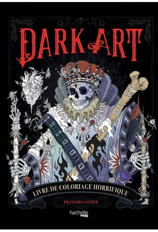 Dark art - Livre de coloriage horrifique- Grand Format