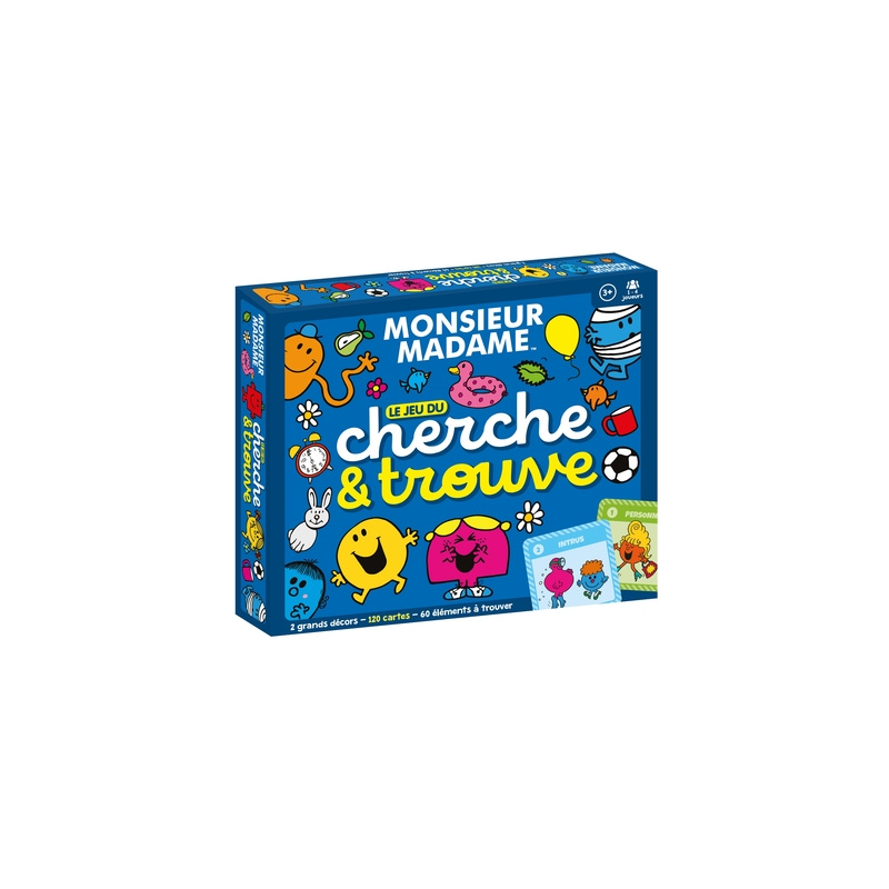 Les Monsieur Madame - Le jeu du cherche et trouve Les Monsieur Madame - Le jeu du cherche et trouve