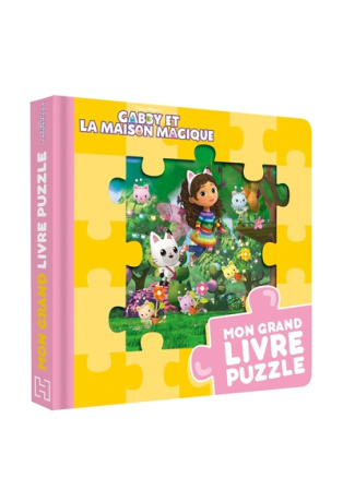 Gabby et la maison magique - Mon grand livre puzzle