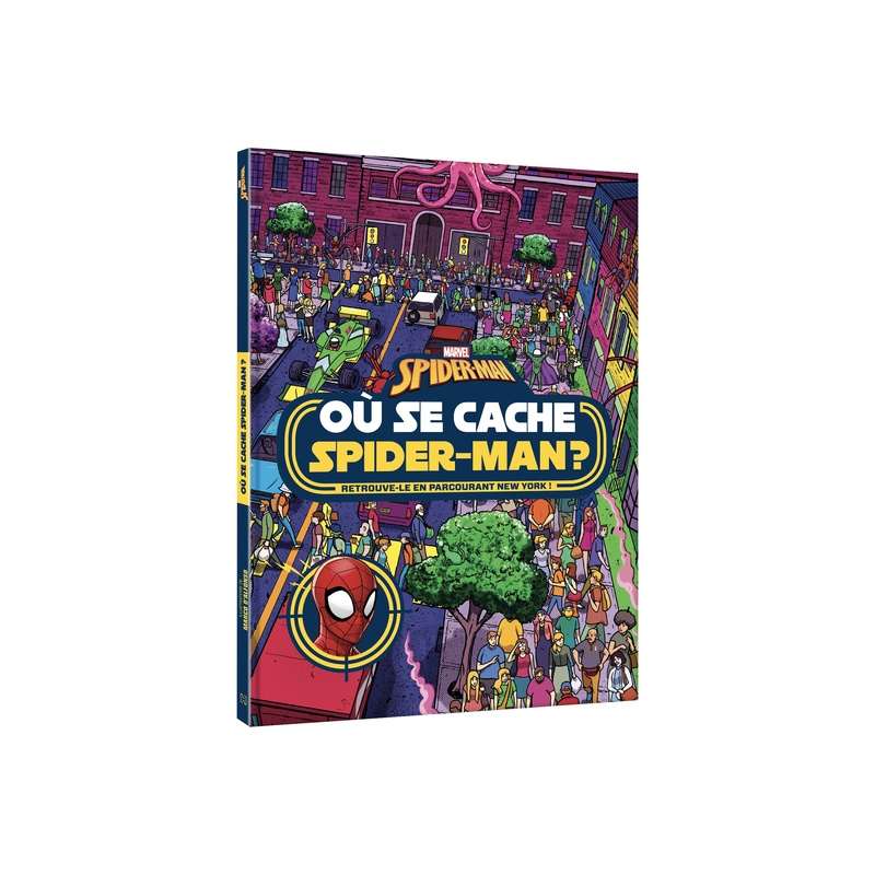 Spider-Man : Où se cache Spider-Man ? - Cherche et trouve
