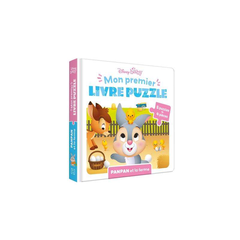 Disney Baby : Mon premier livre puzzle - Panpan et la ferme Disney Baby : Mon premier livre puzzle - Panpan et la ferme
