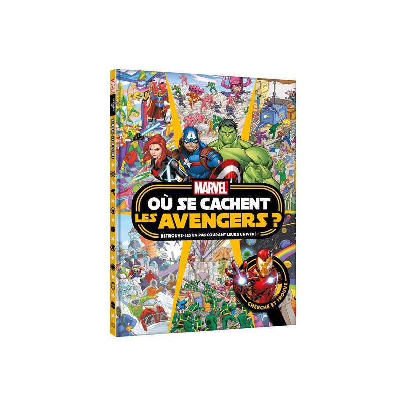 Marvel – Où se cachent les Avengers ? Marvel – Où se cachent les Avengers ?