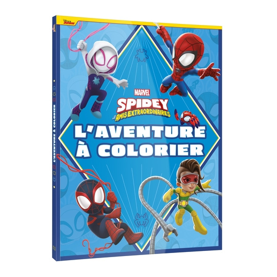 Spidey et ses amis extraordinaires – Coloriage géant