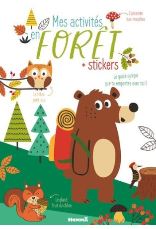 Mes activités en forêt - Avec des stickers