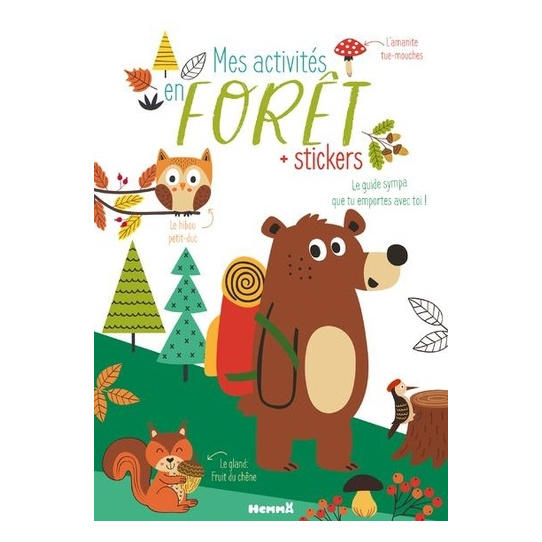 Mes activités en forêt - Avec des stickers