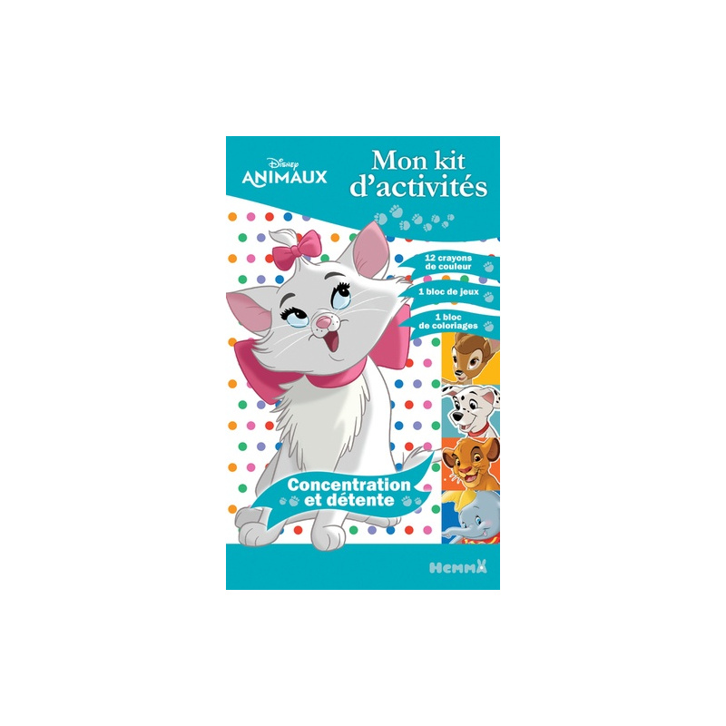 Mon kit d'activités Disney animaux