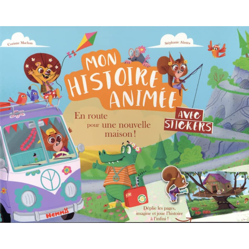 En route pour une nouvelle maison ! - Avec stickers