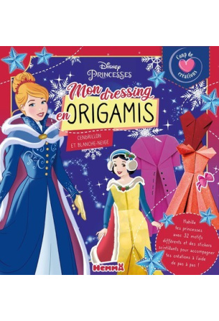 Disney Princesses - Coup de coeur créations - Mon dressing en origamis