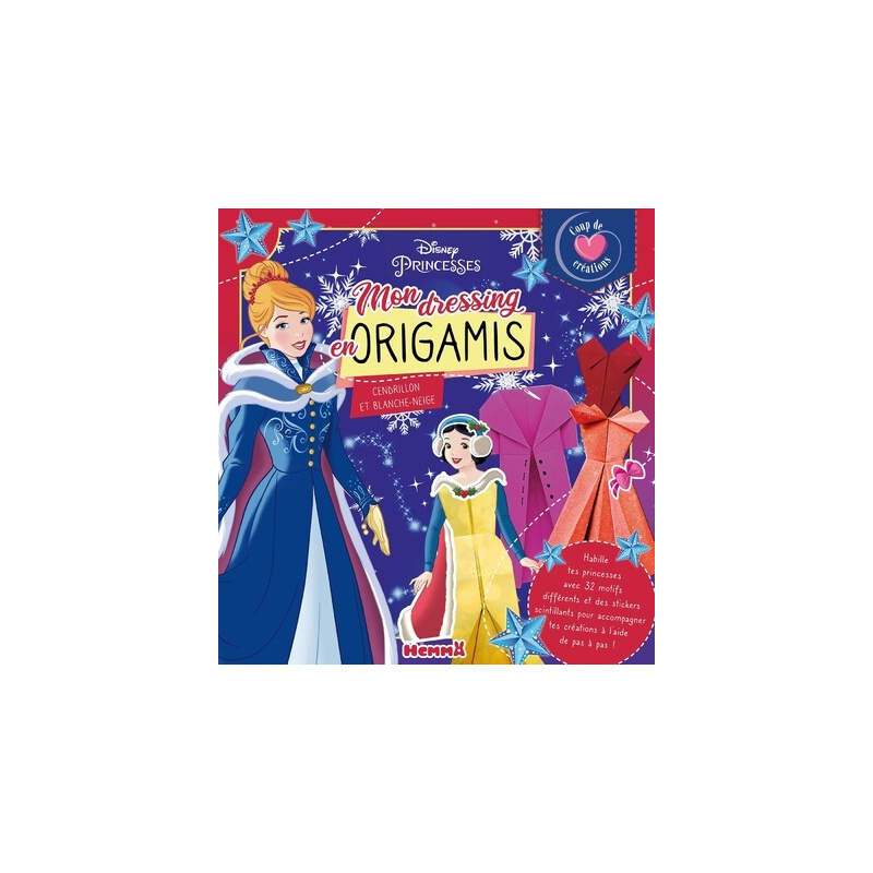 Disney Princesses - Coup de coeur créations - Mon dressing en origamis