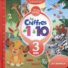 Les chiffres de 1 à 10 - 3 ans - Les animaux